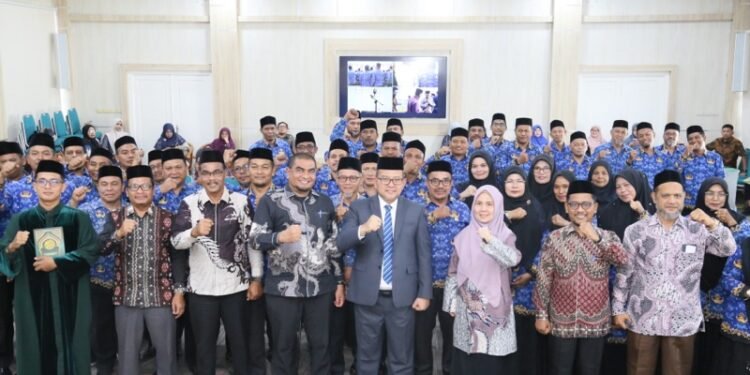 19 Kepala KUA Aceh Besar Dilantik, Yahwa: Tak Hanya Catat Nikah, Perkuat Layanan Keagamaan