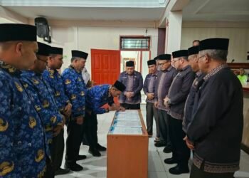 Kemenag Aceh Tengah Rotasi dan Promosi Lima Kepala KUA Kecamatan