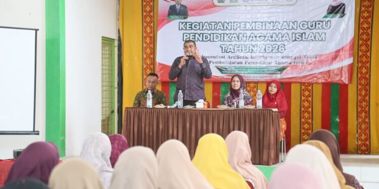 Guru PAI Aceh Besar Dibekali Keterampilan AI sebagai Tools Pembelajaran