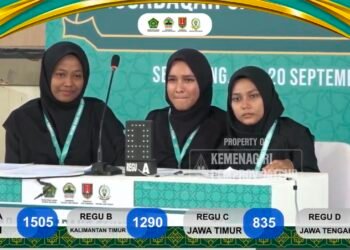 Krak, Aceh dan Sumsel Sabet Juara MTQ Nasional 2026 di Jawa Tengah