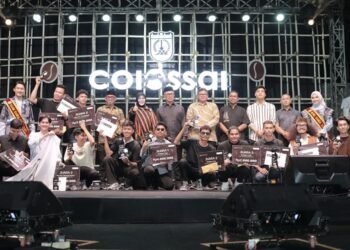 Illiza Tutup Banda Aceh Colossal Coffee Experience di Blang Padang