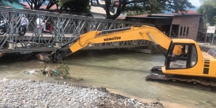 BWS Sumatera I Gerak Cepat Bersihkan Dampak Banjir di Aceh Tenggara