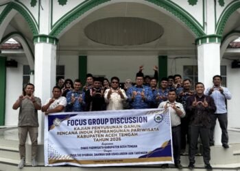 Rumuskan Pariwisata Berkelanjutan, Dosen IAIN Takengon Gelar FGD Penyusunan RIPPARDA Aceh Tengah