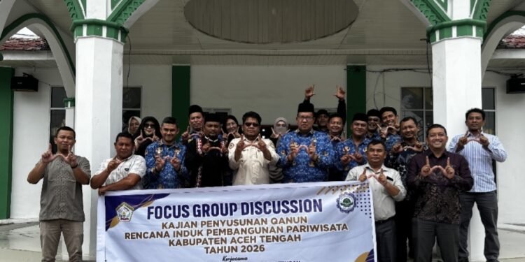 Rumuskan Pariwisata Berkelanjutan, Dosen IAIN Takengon Gelar FGD Penyusunan RIPPARDA Aceh Tengah