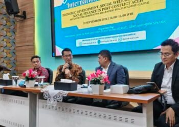Sekolah Pascasarjana USK dan Georgetown University Bahas Perdamaian dan Pembangunan Aceh