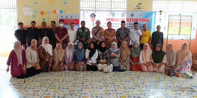 Rembuk Stunting di Padang Geulumpang, Keuchik: Angka Stunting Tahun ini Turun Dari Tahun Lalu