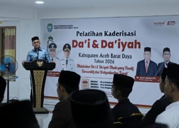 300 Peserta Ikut Pelatihan Kaderisasi Da’i dan Da’iyah di Abdya, Dr. Safaruddin Bantu Sarana, Prasarana serta Penguatan Ekonomi Santri