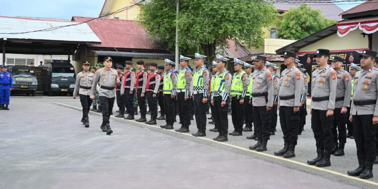 Cegah Karhutla, Polres Pidie Gelar Apel Kesiapan dan Perkuat Sinergi Lintas Sektor