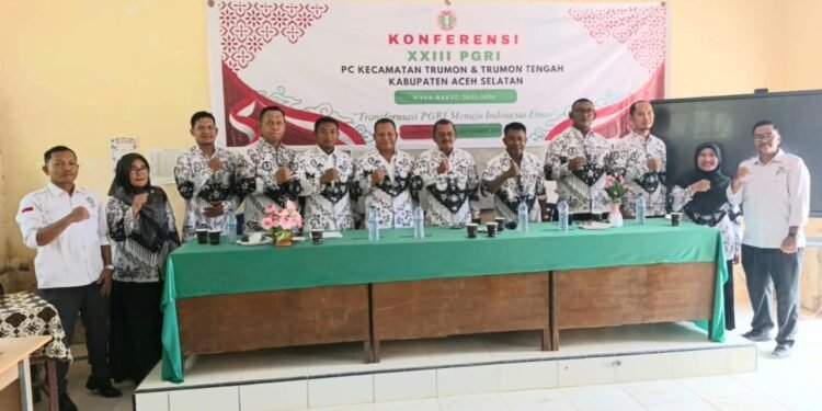 Tiga Kecamatan di Aceh Selatan Selengarakan Konferensi PGRI, Berikut Pengurus Terpilih