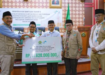 Kemenag Salurkan Rp11,628 Miliar untuk Pemulihan 306 Masjid dan Musala Terdampak Bencana di Aceh