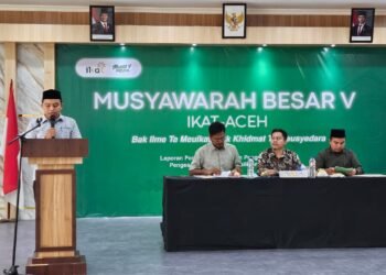 Mubes V IKAT Aceh, Khalid Muddatstsir Kembali Terpilih sebagai Ketua