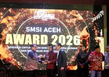 Tangap dan Cepat Merespon Persoalan Publik, Tgk Muharuddin Raih Penghargaan SMSI Aceh Award 2026