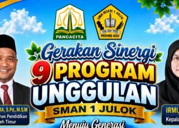 SMAN 1 Julok Miliki 9 Program Unggulan dengan Singkatan Menarik