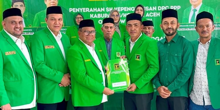 Munawar Resmi Nahkodai PPP Pidie Jaya