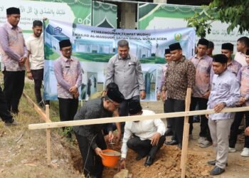Didukung TJSL Pertamina, Yayasan Wakaf Haroen Aly Bangun Tempat Wudhu Masjid Al-Mansoor