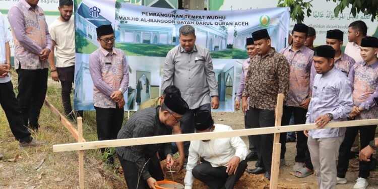 Didukung TJSL Pertamina, Yayasan Wakaf Haroen Aly Bangun Tempat Wudhu Masjid Al-Mansoor