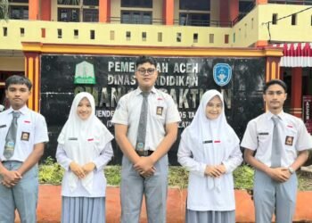 Lima Siswa SMAN 1 Tapaktuan Melaju ke Provinsi pada Lomba OMI 2026