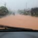 Jalan Nasional Alue Mangota Blangpidie Terendam Banjir, Masyarakat di Imbau Waspada