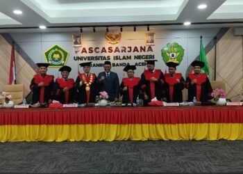 Krak, Syech Fadhil Raih Gelar Doktor di UIN Ar-Raniry