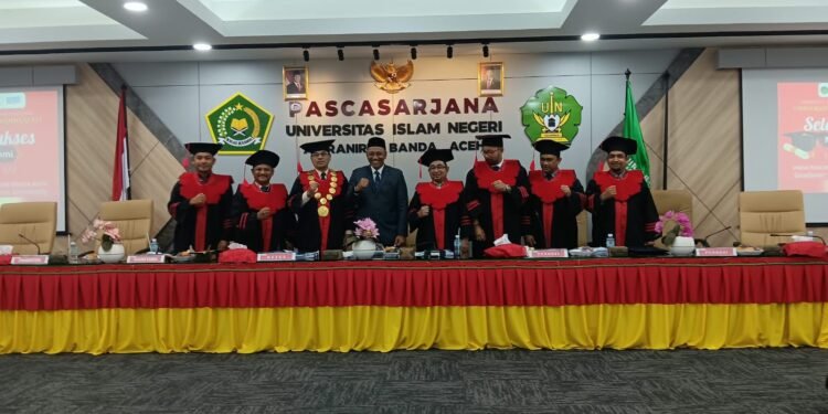 Krak, Syech Fadhil Raih Gelar Doktor di UIN Ar-Raniry