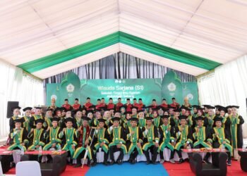 54 Mahasiswa STIS Al-Aziziyah Sabang Ikuti Wisuda, Dirangkai Peresmian Dayah Raudhatul Muna Al-Aziziyah