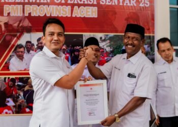 PMI Kota Banda Aceh Terima Penghargaan atas Komitmen Penanganan Banjir Operasi Senyar 2025–2026