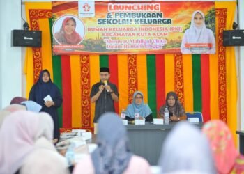 RKI Kuta Alam Launching Sekolah Keluarga, Ibu‑ibu Muda Sambut Antusias