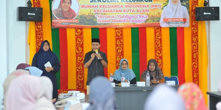 RKI Kuta Alam Launching Sekolah Keluarga, Ibu‑ibu Muda Sambut Antusias