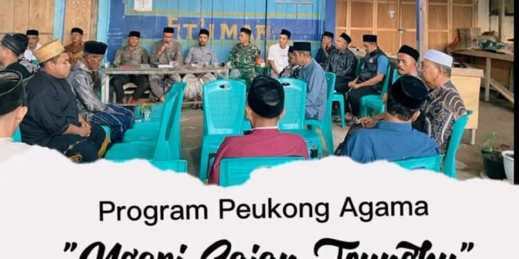 Perkuat Syiar Islam, Program “Ngopi Sajan Teungku” Digelar di Suak Nibong