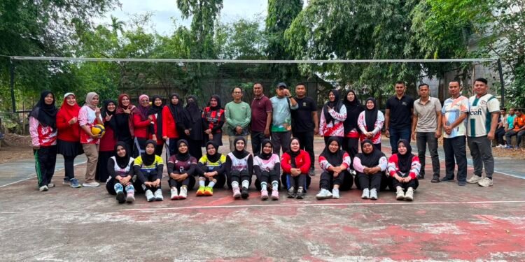 Mahasiswi Magang Prodi Pengembangan Masyarakat Islam Wakili BPKH Wilayah XVIII dalam Turnamen Voli HUT ke-81 Republik Indonesia