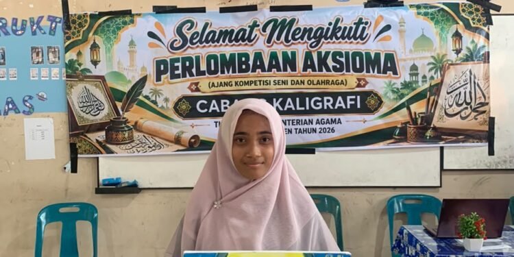 Balqis Batrisya, Juara 1 Kaligrafi Kontemporer Siap Bersaing di MTQ Kabupaten Bireuen