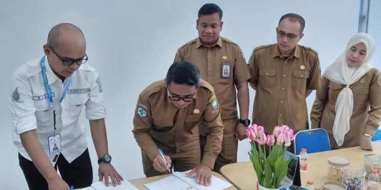 RSUD Teungku Peukan Gandeng Perumdam Tirta Abdya Jamin Suplai Air Bersih 24 Jam