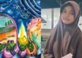 Balqis Batrisya, Juara 1 Kaligrafi Kontemporer Siap Bersaing di MTQ Kabupaten Bireuen