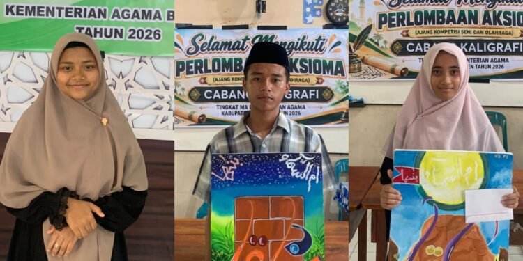 Dari Panggung Pidato hingga Goresan Kalam: Tiga Santri Al Zahrah Ukir Prestasi di AKSIOMA Bireuen 2026
