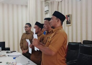 Nyan, 3 Keuchik Pidie Jaya Teken PKS PRRP Sumatera 2026
