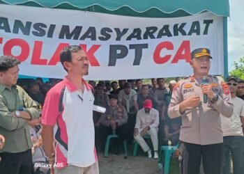 Demo Tuntut PT CA, Polres Abdya: Kami Dukung Langkah Masyarakat, Tapi Tetap Dalam Koridor Hukum