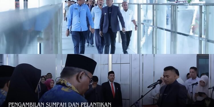 Bupati Abdya Lantik Pejabat Administrator dan Pengawas, Tekankan Integritas dan Kinerja