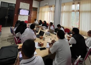 Pemkab Abdya Rapat Daring Bersama BSKDN Kemendagri Bahas LIP dan Timeline Program Review