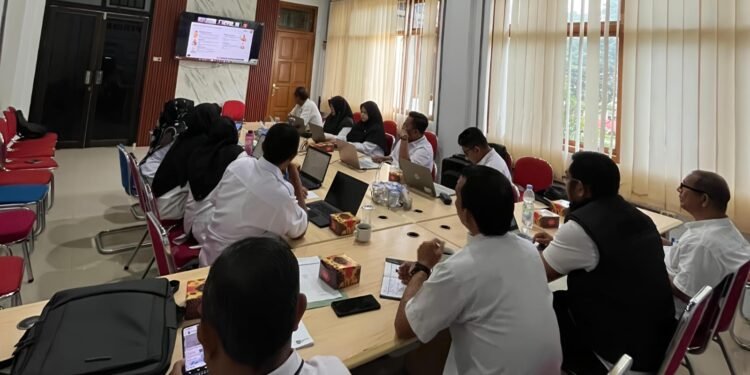 Pemkab Abdya Rapat Daring Bersama BSKDN Kemendagri Bahas LIP dan Timeline Program Review