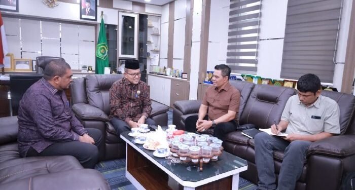Bupati Muharram Idris Gandeng Kemenag Aceh Perkuat Program Beut Kitab Bak Sikula