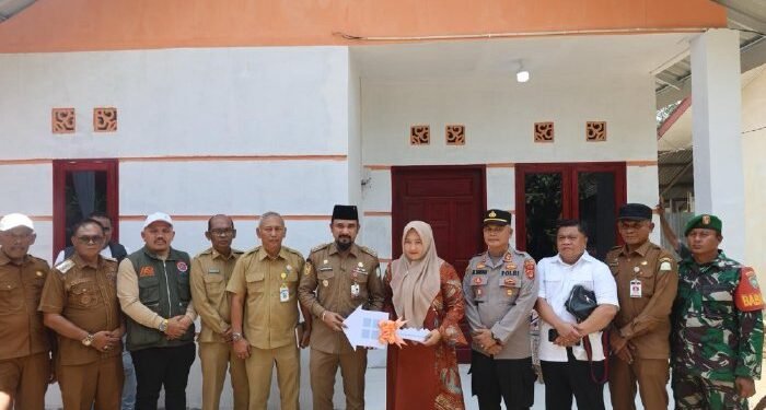 Al-Farlaky Launching Pembangunan Huntap Korban Banjir Aceh Timur