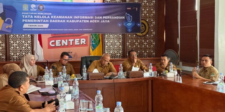 Pemkab Aceh Jaya Tingkatkan Perlindungan Sistem Elektronik dan Keamanan Informasi