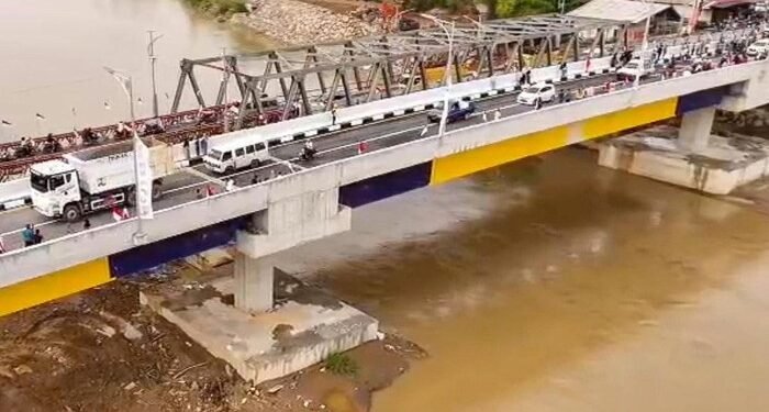 Krak, Jembatan Baru Kutablang Kini Bisa Beroperasi Penuh