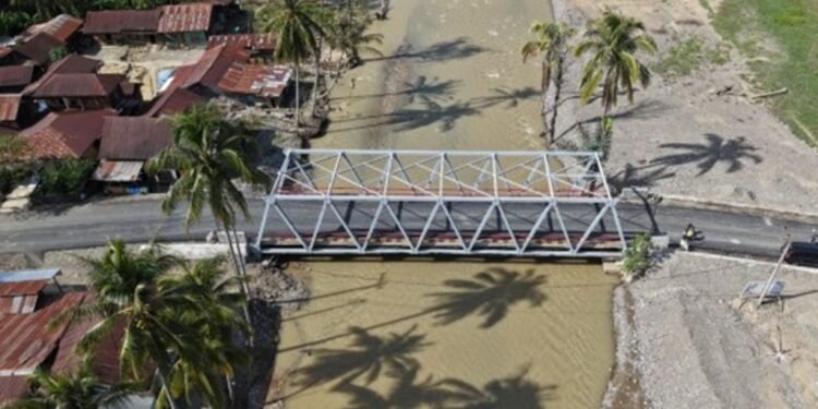 Penanganan Permanen Jembatan Lumut Aceh Tengah Rampung 100 Persen