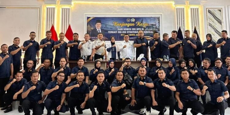 Muslim Ayub Kunjungi Lapas Kelas IIA Banda Aceh, Pantau Aktivitas Warga Binaan