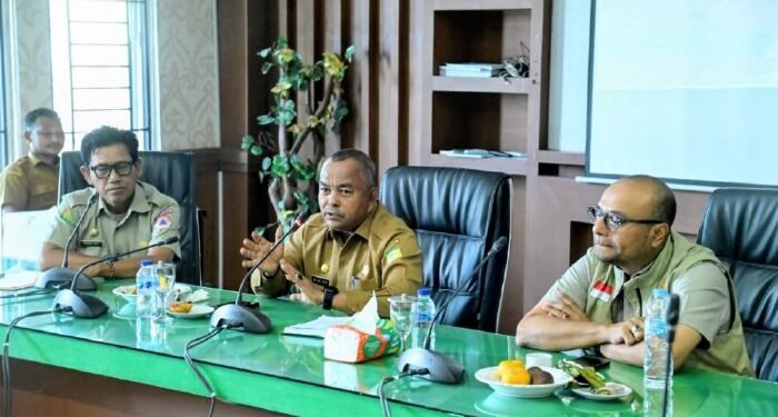 Pemkab Aceh Besar dan Tim Satgas PRR Bahas Percepatan Pemulihan Pascabanjir Aceh