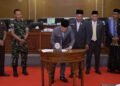 Bupati Aceh Jaya Ikuti Paripurna Perubahan APBK 2026