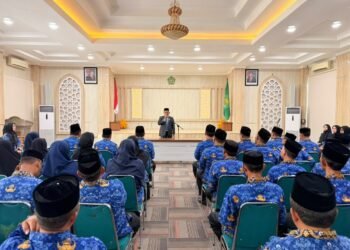 69 PNS Kemenag Aceh Diberi Pesan Soal Amanah dan Integritas