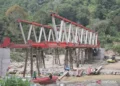 Pemerintah Bangun Jembatan Krueng Pelang di Aceh Tengah