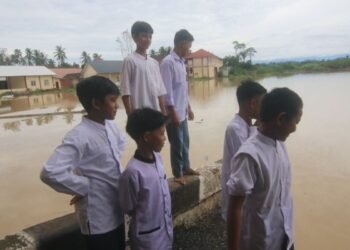 Pesantren Darul Mukhlisin Aceh Tamiang Pulangkan Santri Akibat Banjir